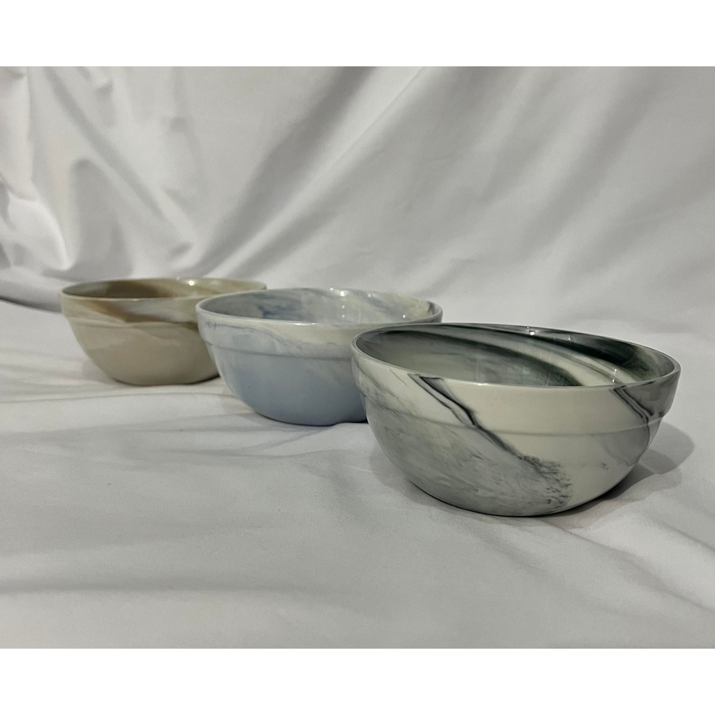 20A113 Marble Cereal bowl ceramic porcelain Shopee Philippines