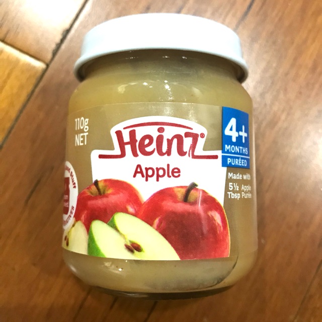 heinz apple baby food