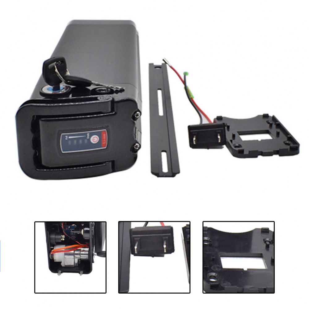 Battery Box Case Replacement 1865 48V Black Charge Display Folding E