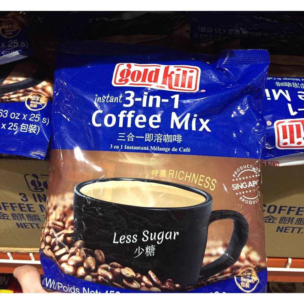 Goldkili Instant Coffee Less Sugar Shopee Philippines