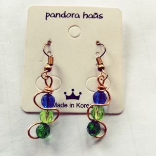 Earth Earrings Pandora Haus Shopee Philippines