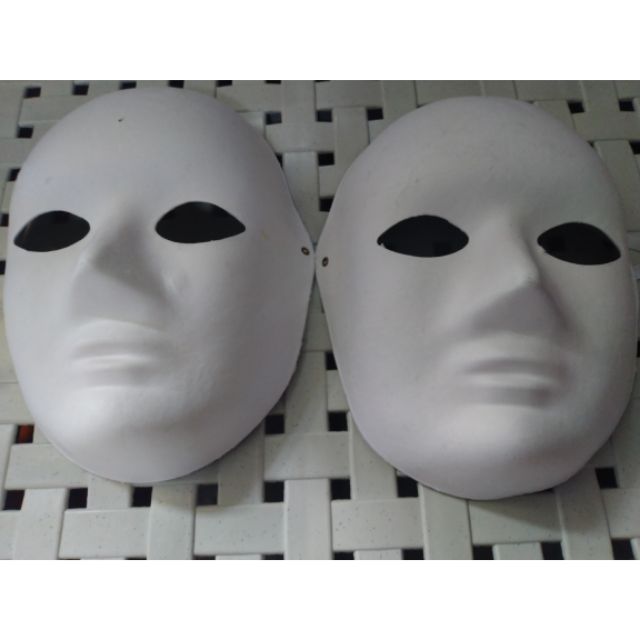 Blank White Mask (for DIY mask) | Shopee Philippines