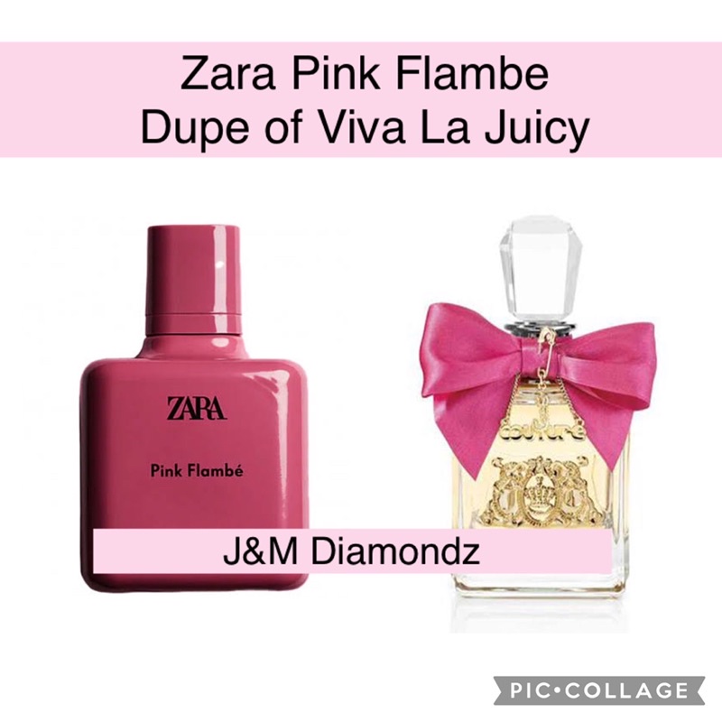 3ml of ZARA PINK FLAMBE EDT (dupe of Viva la Juicy) | Shopee Philippines