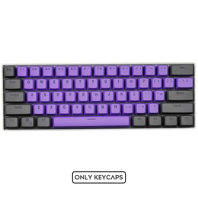 104 Keys Miami Color Dual Column Keycap Teclado Mecánico Universal Backlight Keys Keycap para Cherry MX Teclado Mecánico Ikbc Sunzit Keycaps 