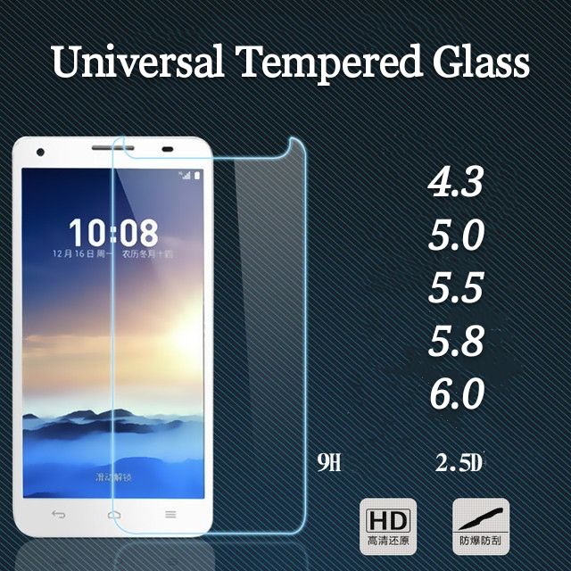 Universal tempered Glass for 4.3/5.0/5.5/5.8/6.0inch Shopee Philippines