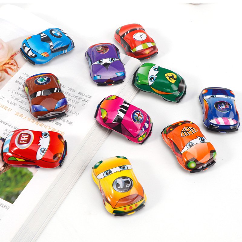 Cute Animal Pull Back Car Tiger Inertia Car Toys For Children's Boys Girls Interesting Christmas