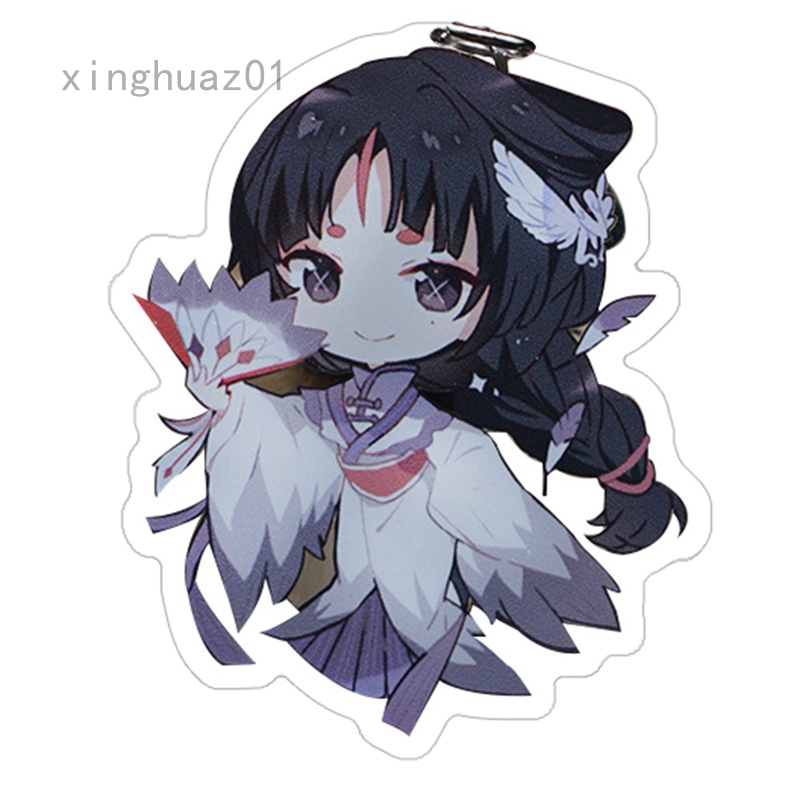 Anime Game Identity V Keychain Cute Keyrings Double Sided Transparent Acrylic Keychains Cartoon Fans Shopee Philippines