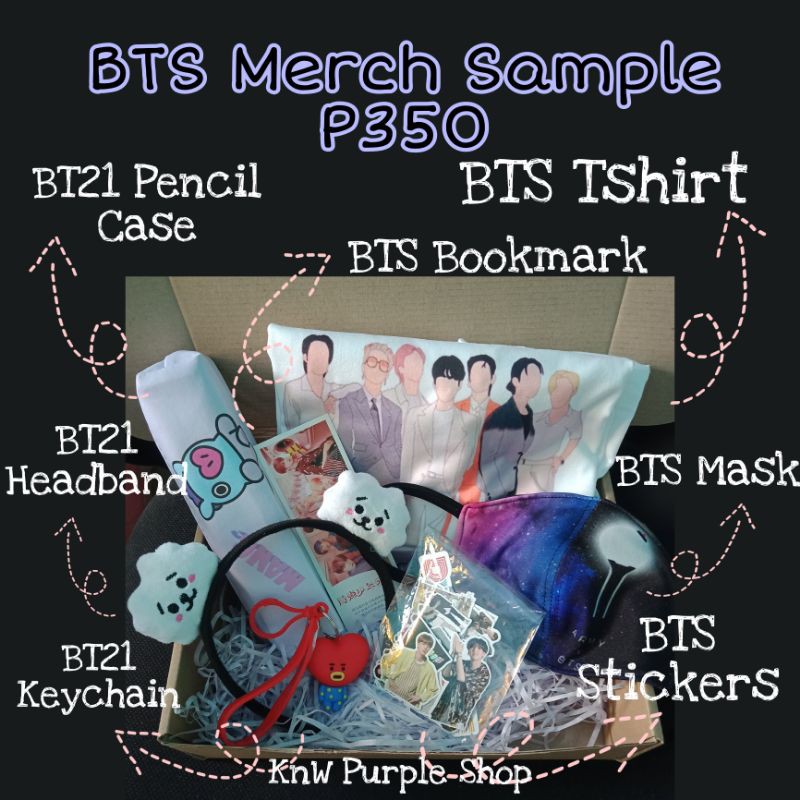 BTS merch Box BTS BT21 merchandise Shopee Philippines