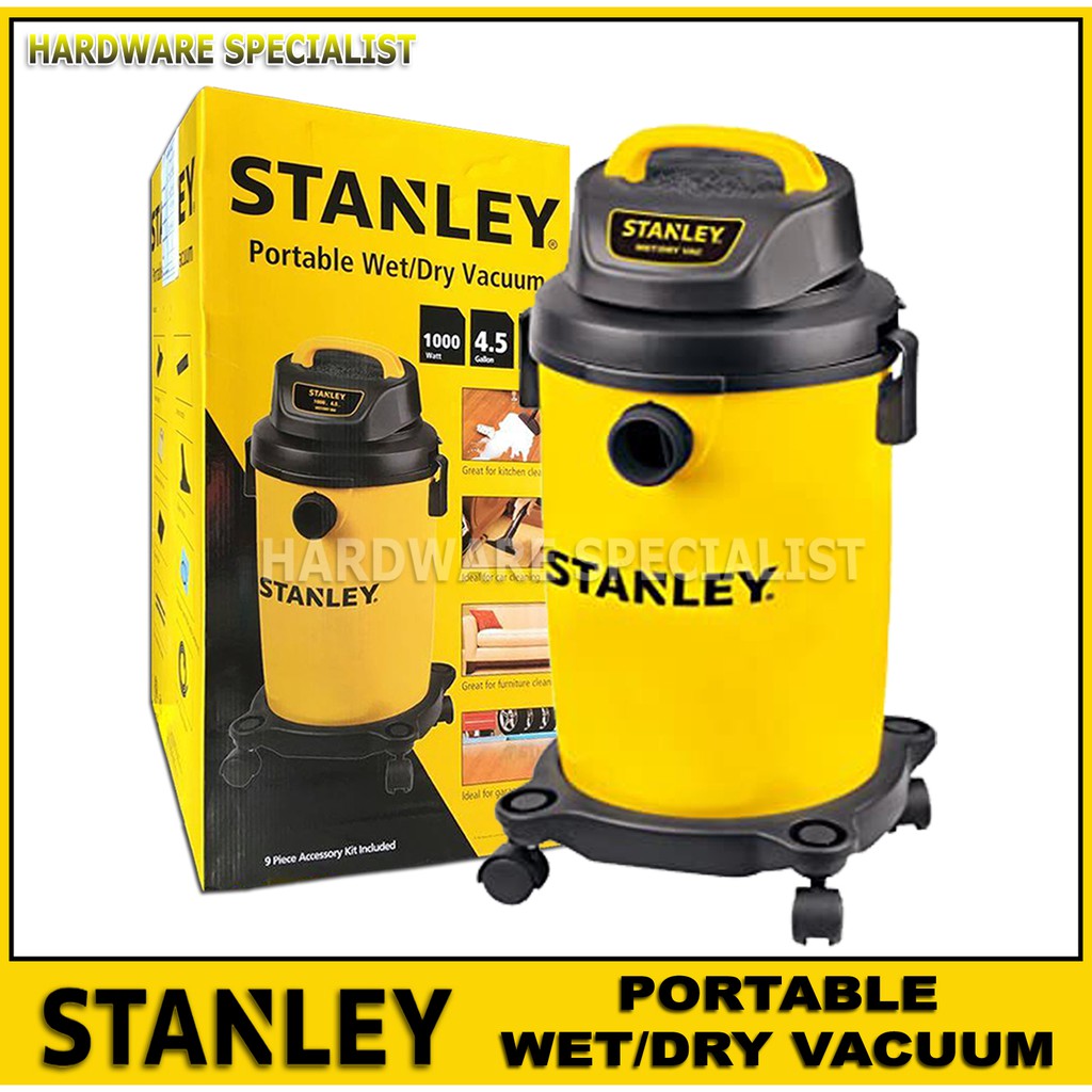 Stanley Vacuum Cleaner Portable Wet & Dry 17 Liters Shopee Philippines