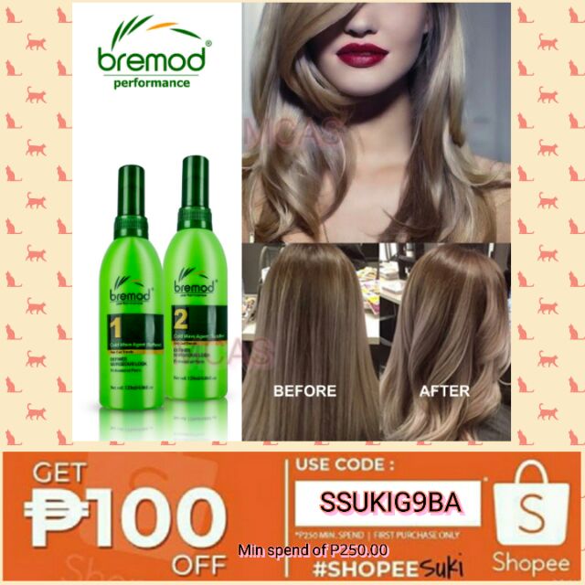 Bremod Performance Cold Wave Agent Hair Curl Trends Professional