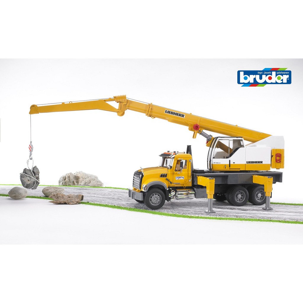 bruder toy crane