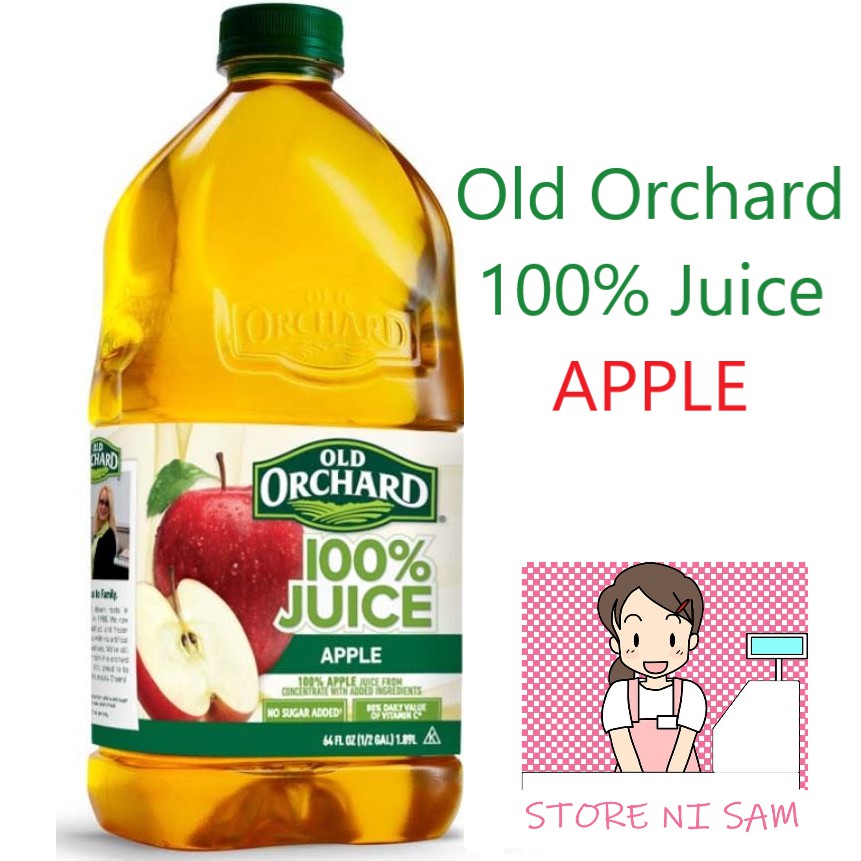 Old Orchard 100 Apple Juice from Concentrate with Added Ingredients 1.89L Shopee Philippines