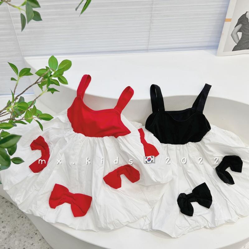 Ang suspenser ng mga bata ay bagong bow na nagbibigay ng tag-init ng istilo ng kanlurang prinsipess