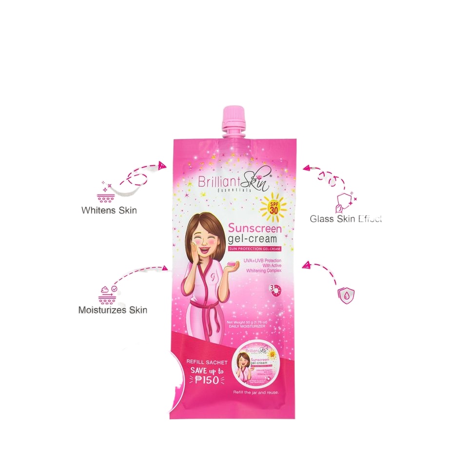 Philippine spot Brilliant Skin Face and Body Sunscreen Sunblock Sun Shield with SPF fast
