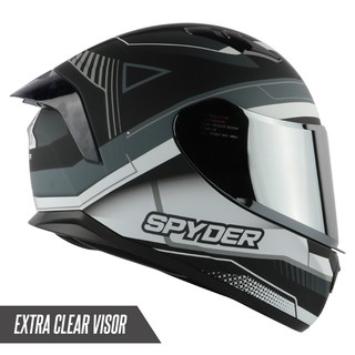 Spyder Full-Face Helmet ROGUE GD Series 3 (FREE CLEAR VISOR) | Shopee ...