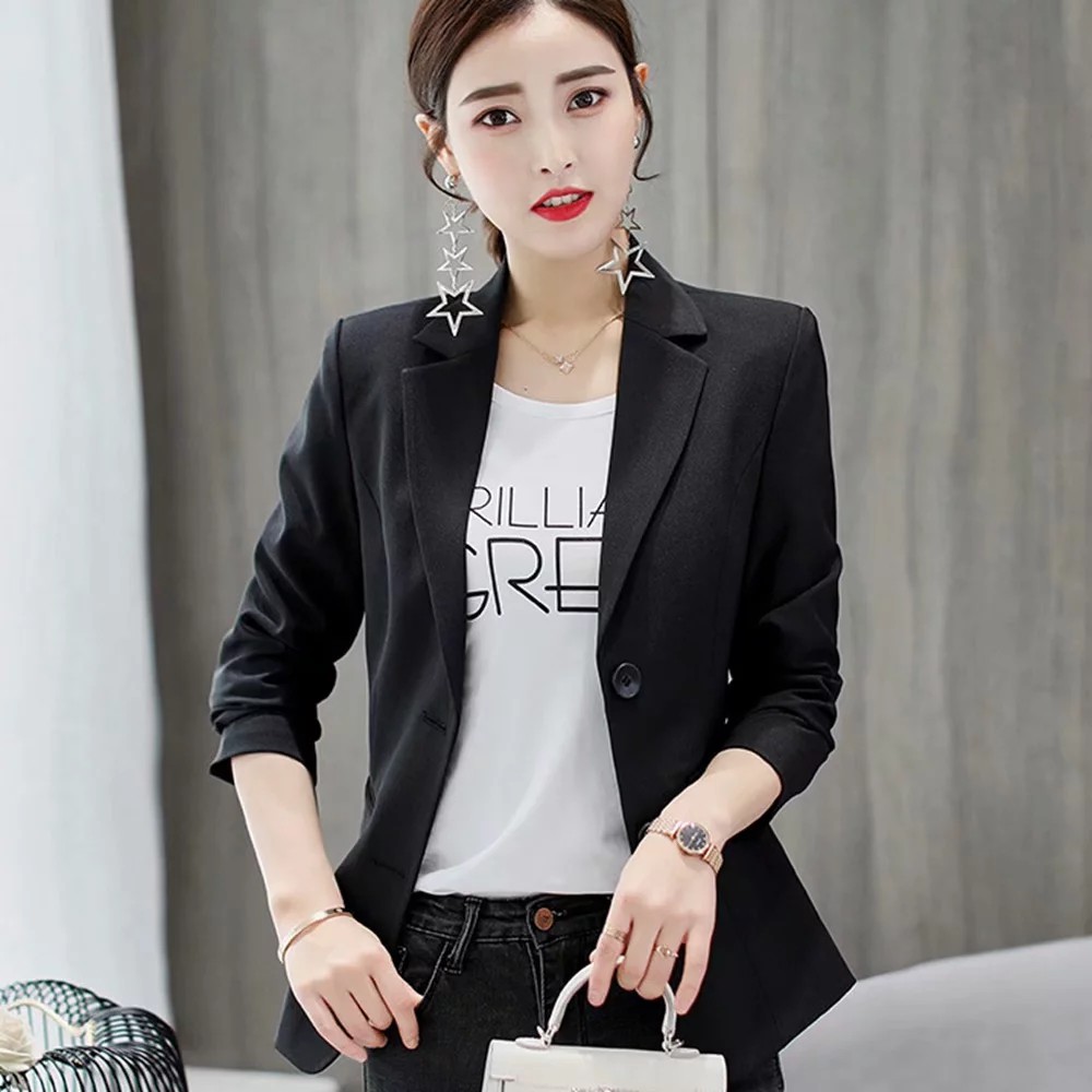 black office coat