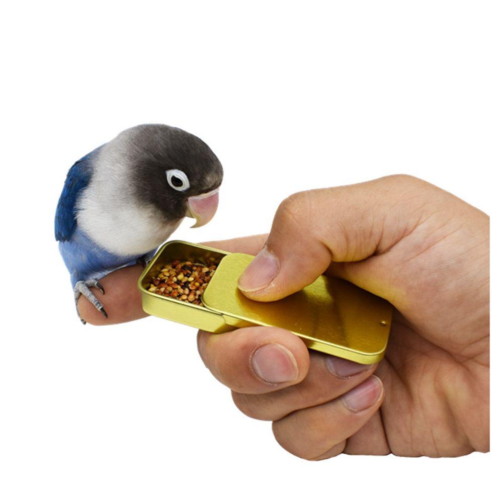 ELEGANT Bird Training Food Jar Multiple Colors Interactive For Bird Feeding Parakeet Parrot Educational Training Toy #7