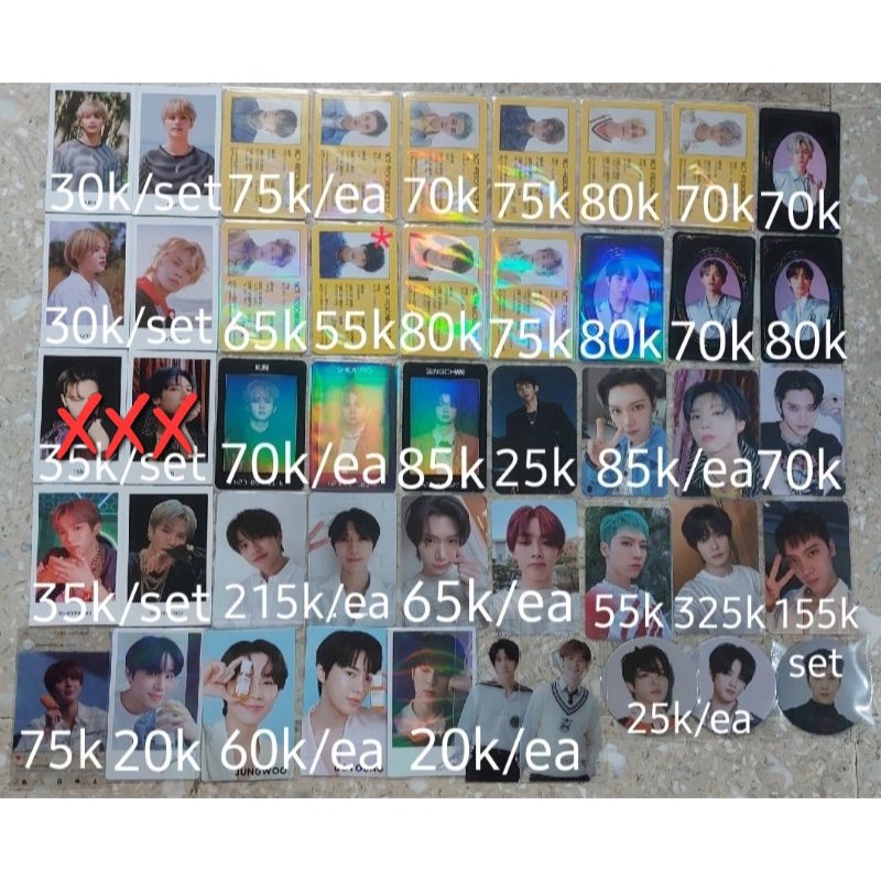 Photocard NCT U DREAM 127 WAYV TAEIL YUTA DOYOUNG JAEHYUN JUNGWOO