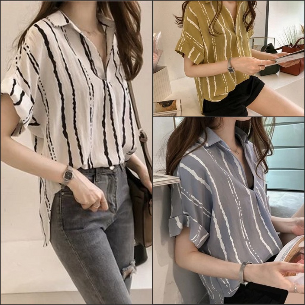 loose shirt korean style