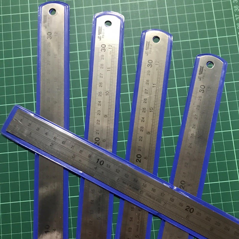 Metal Ruler 30cm Power Stone Shopee Philippines