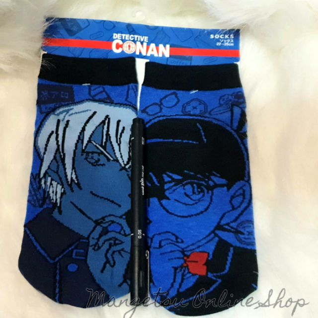 Detective Conan Anime Socks Usj Cool Japan Limited Edition Sale Shopee Philippines