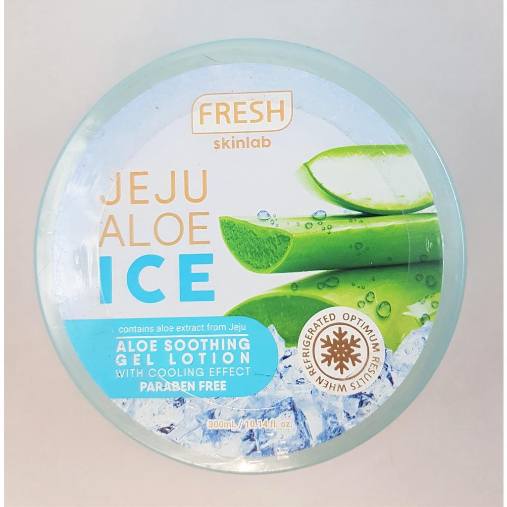 Fresh Skinlab Jeju Aloe Ice Soothing Gel Lotion 300ml Shopee Philippines