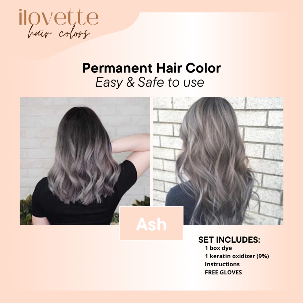 ONHAND] Ash/Ash Grey Hair Color (Safe, effective and affordable hair color)  | Shopee Philippines