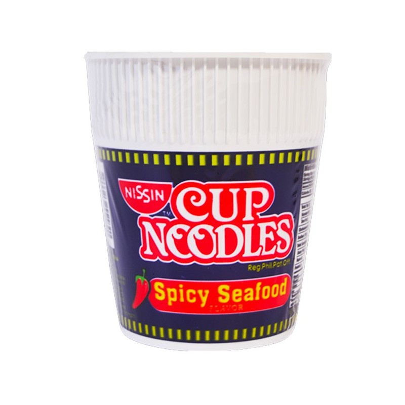 NISSIN CUP NOODLES SPICY SEAFOOD 60G Shopee Philippines