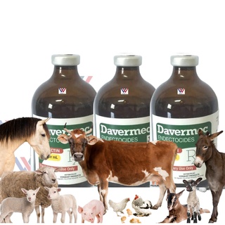 1 bot Davermec 100ml Dewormer for pigs goat cattle sheep for animals pampurga #2