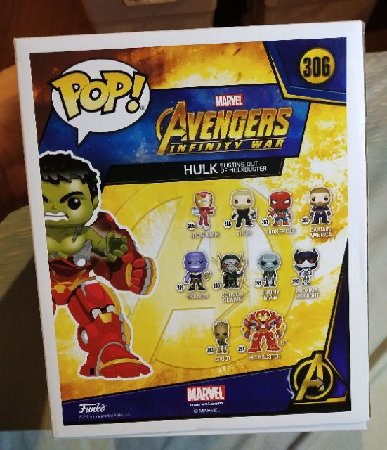 funko pop hulkbuster hulk