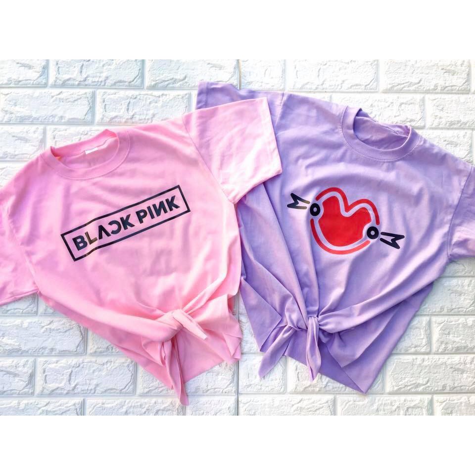 [On-Hand] Black Pink and Momoland Crop Top for Kids | Shopee Philippines