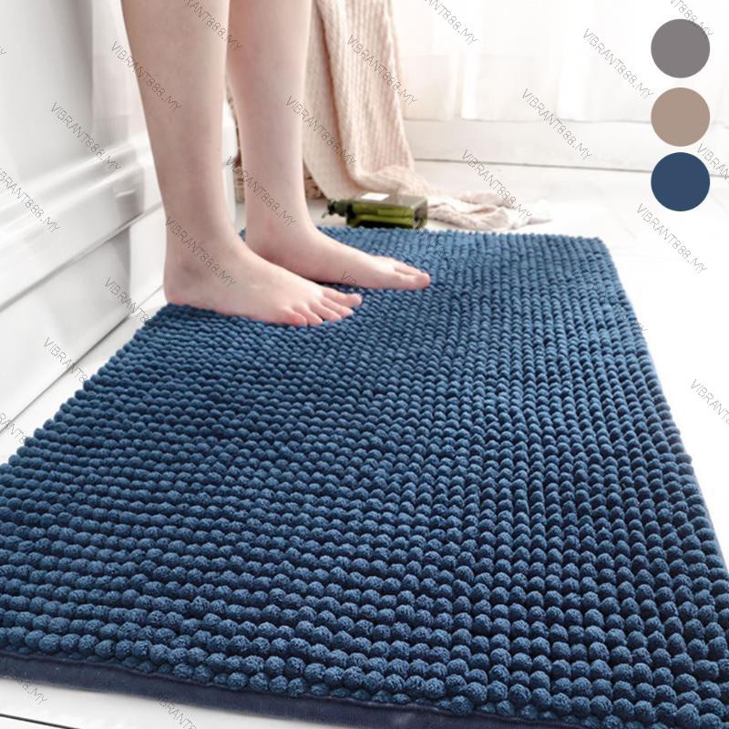 Thickened 40 60cm Soft Absorbent Memory Foam Bath Mats Bathroom Carpets Anti Slip Rug Doormat Foot Mat Bath Mat Non Slip Soft Absorbent Shopee Philippines