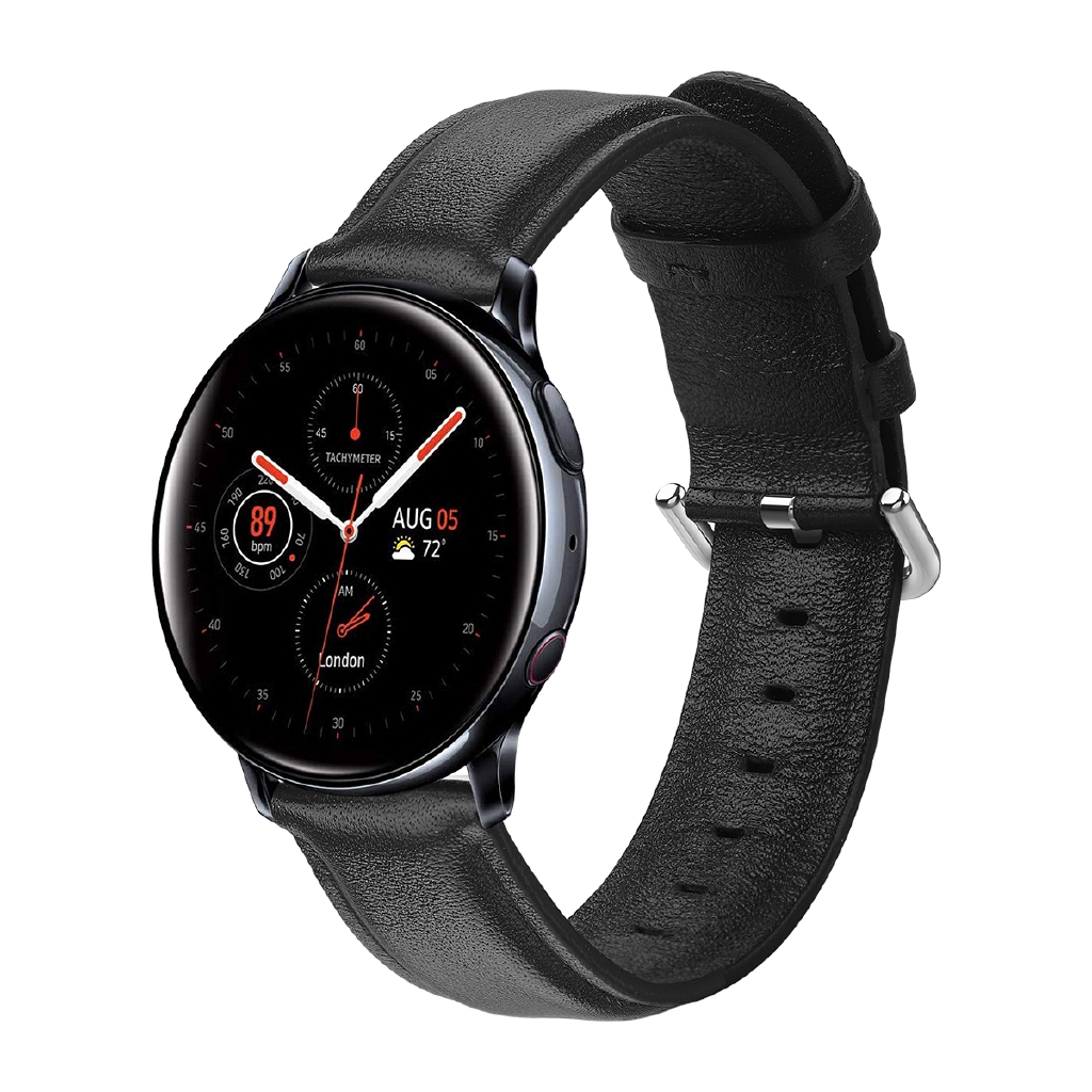Calf Leather Band Strap for Samsung Galaxy Watch Active 2