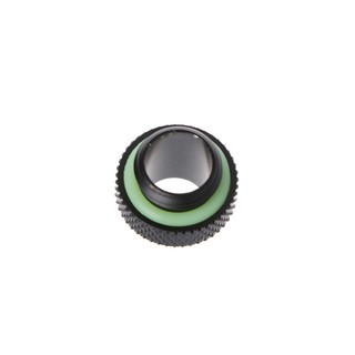11mm ASHATA G1//4 Computer Water Cooling Cooler Connector 2-Pack Solid Connection Brass for Water Cooling Fitting