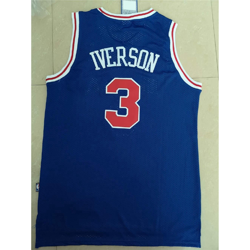 allen iverson 10th anniversary jersey