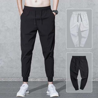 sale！！！（5 color）plain cotton jogger pants unisex size M-XXXL