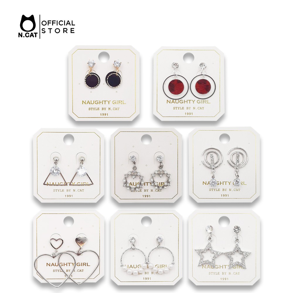 Ncat Fancy Tear Drop Earrings Shopee Philippines