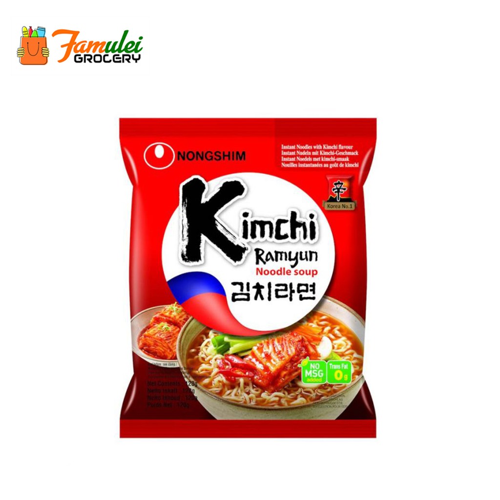 NongShim Kimchi Ramyun Noodle Soup, 120g | atelier-yuwa.ciao.jp