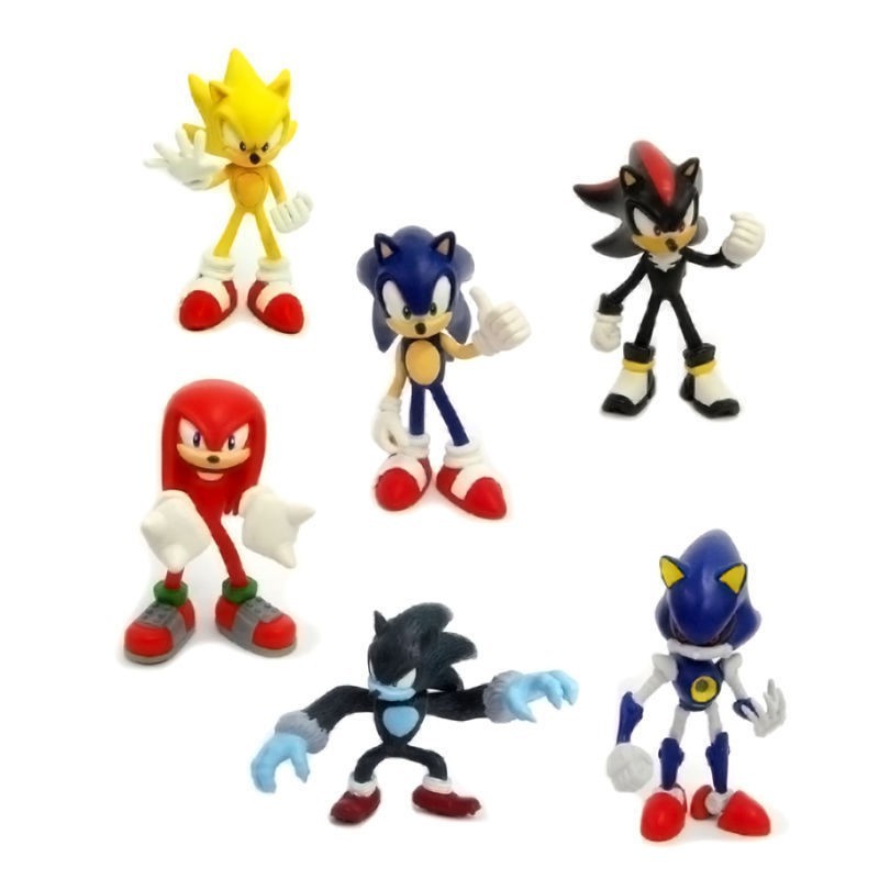 sonic 6pcs