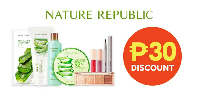 Nature Republic ShopeePay P30 Discount