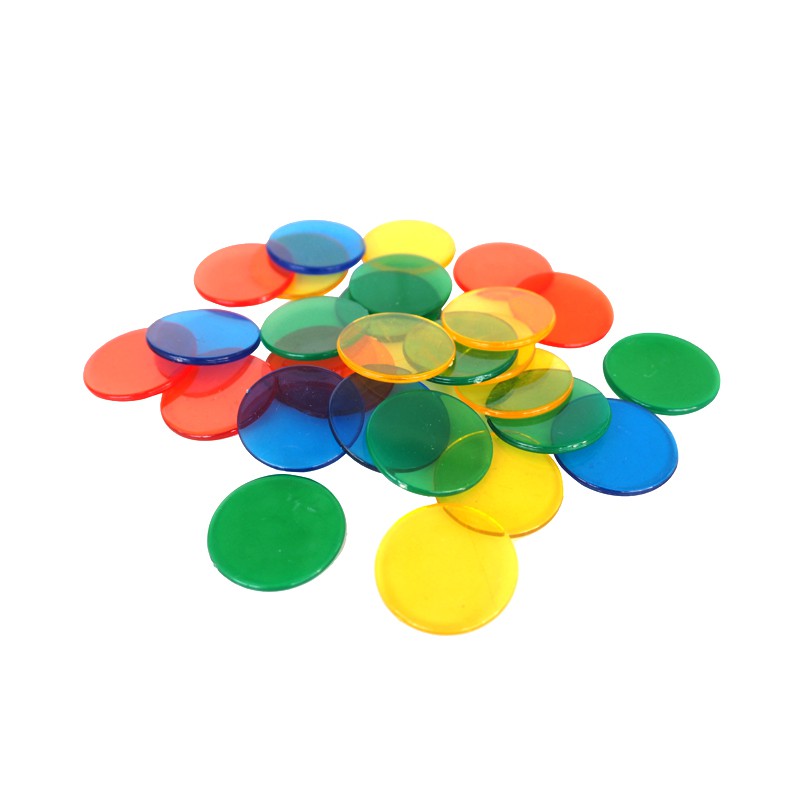 USL Transparent Circle counters (200pcs/pack) | Shopee Philippines