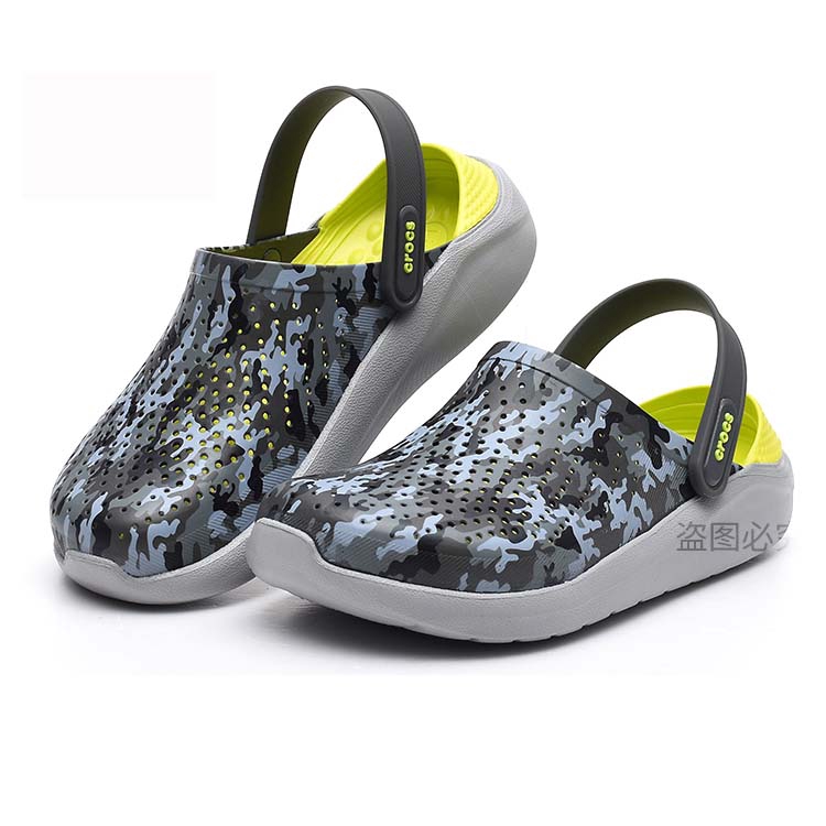 crocs literide clog camouflage