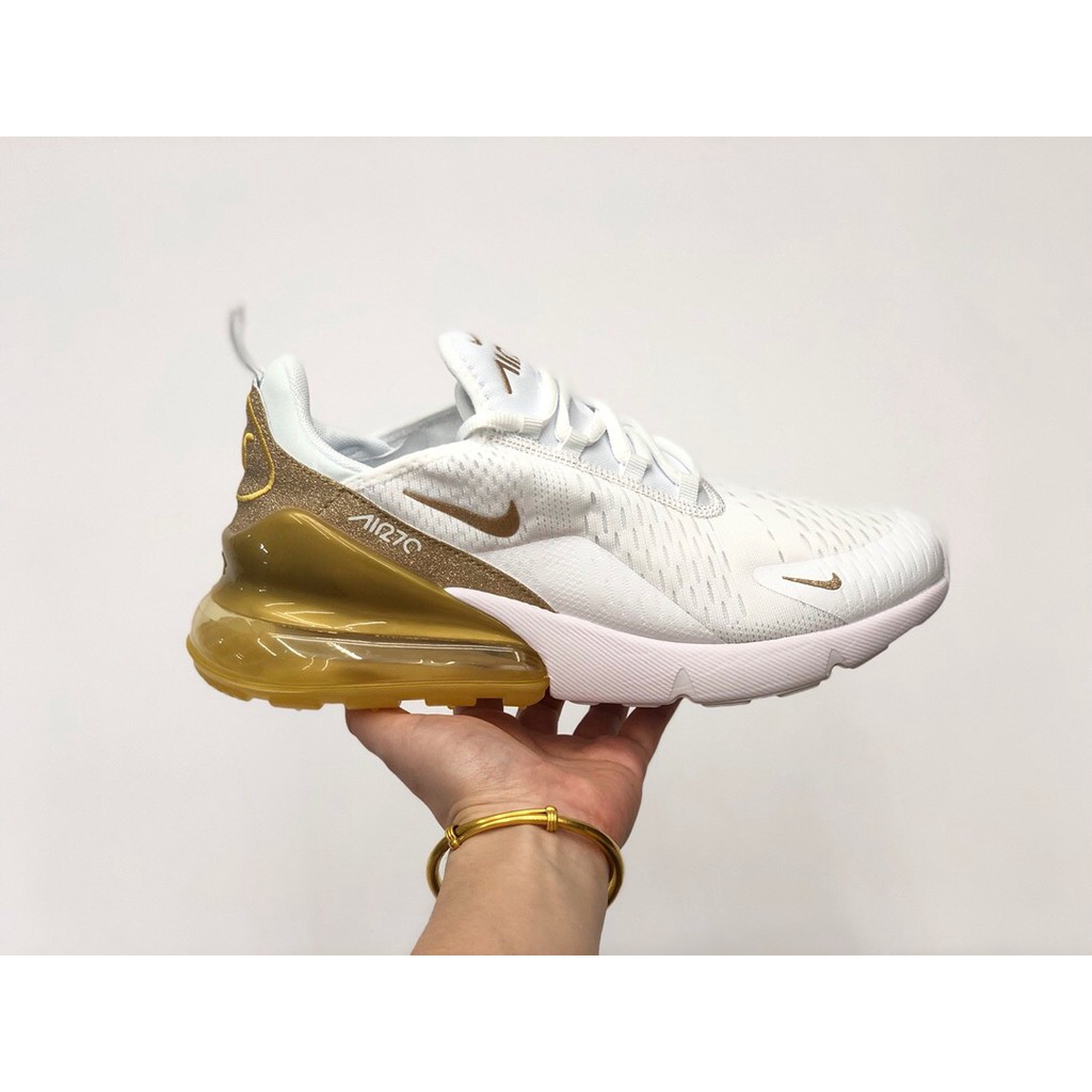 air max 270 white and yellow