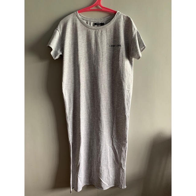 t shirt dress bershka