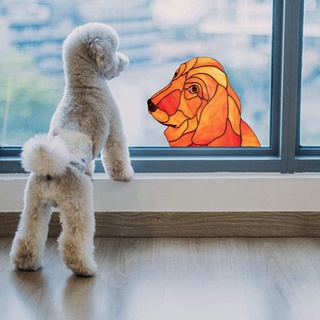 3Pcs Window Wall Stickers Funny Cute Pet Dog Stickers, Personality #7