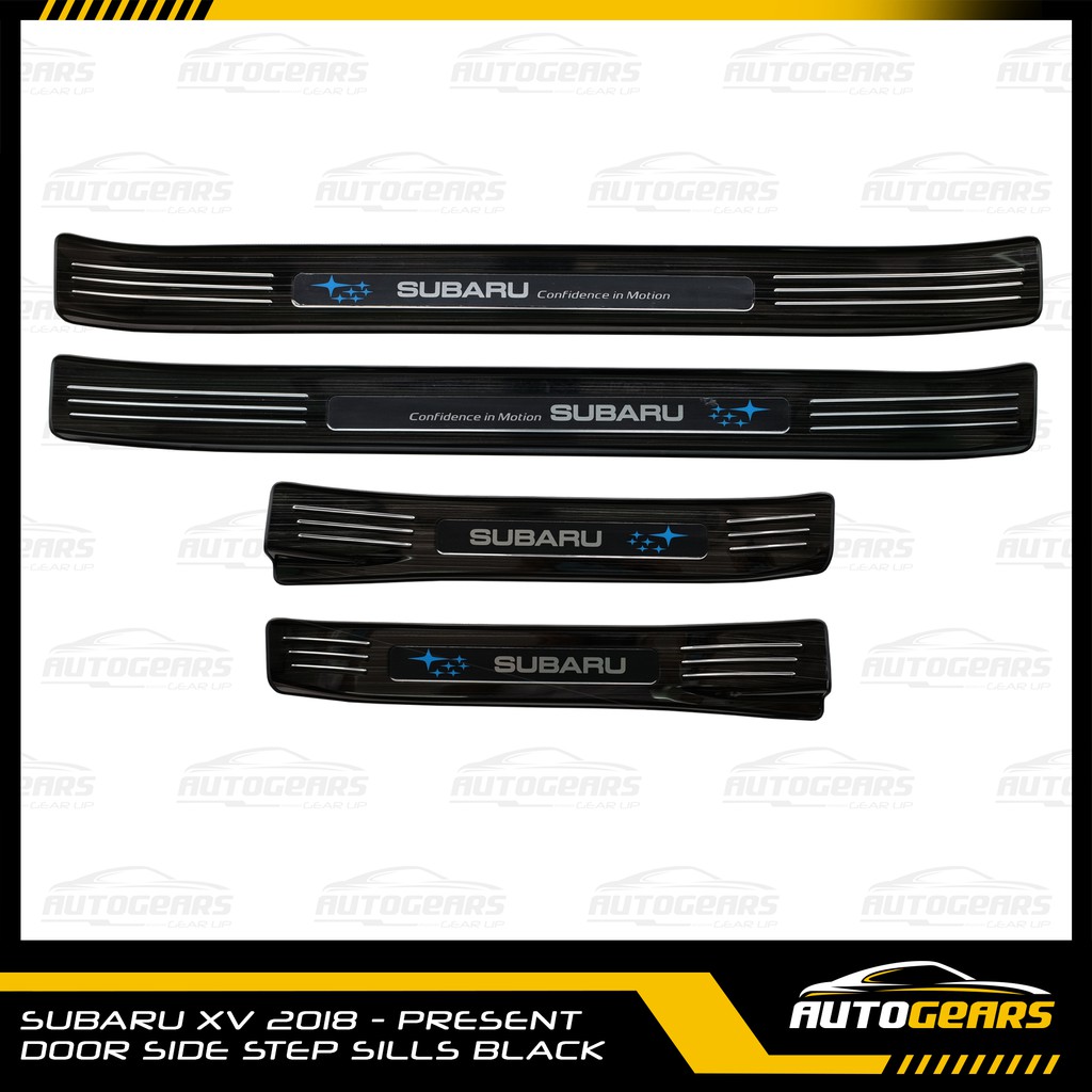 Subaru Xv 18 21 Door Side Step Sills Shopee Philippines