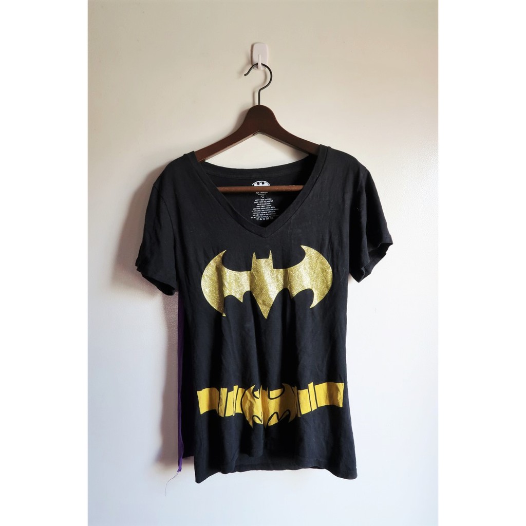 womens batman t shirt with cape