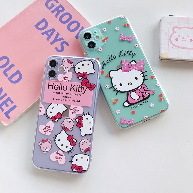 Cute Cartoon Kitty Cell Phone Case ITEL Vision 1 2 Plus 1Pro A57 A37 ...