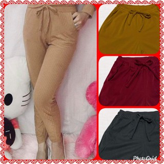 knitted pants(free size/fit small to semi large frame)