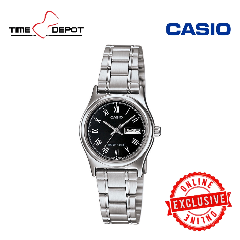 casio silver women